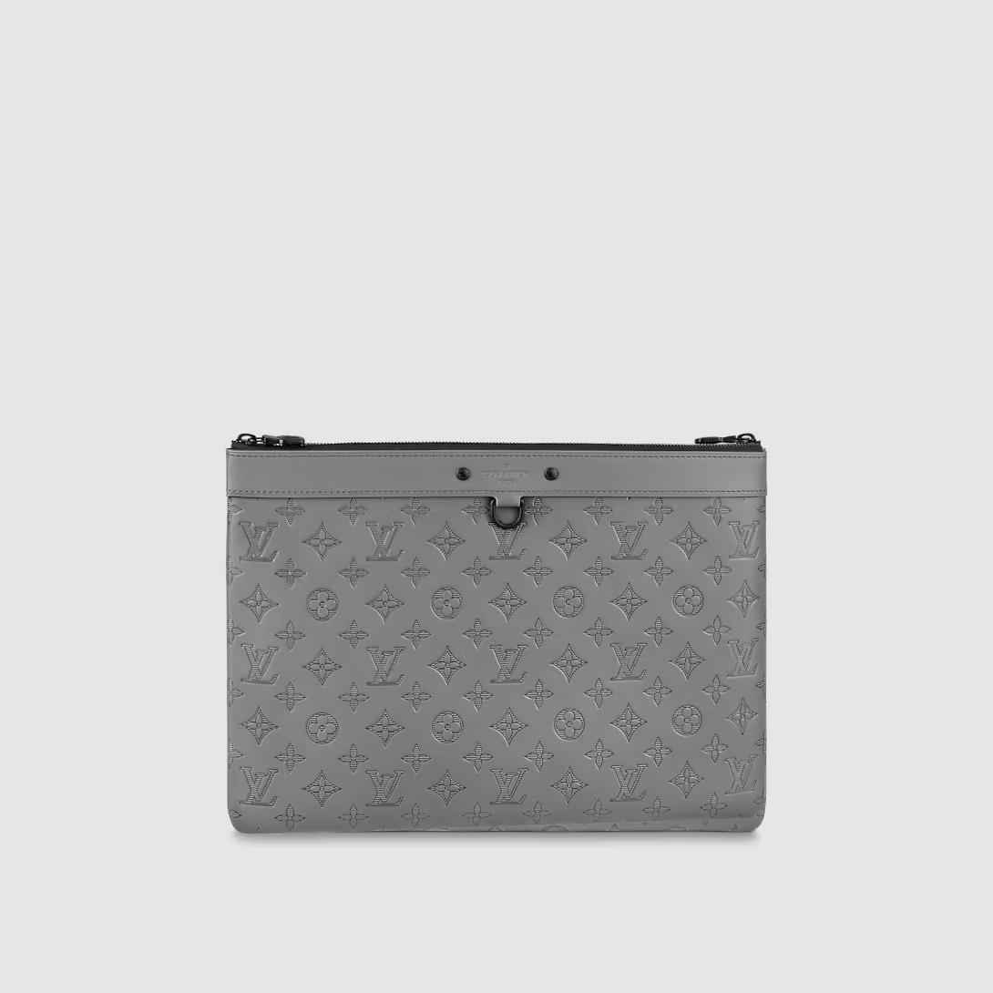 Túi Louis Vuitton Pochette Discovery Nam Xám